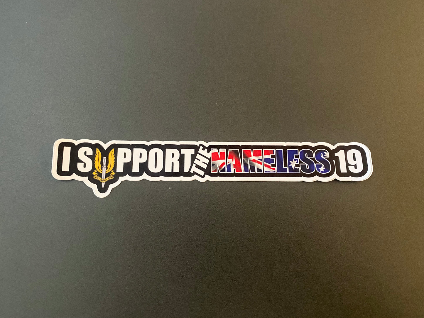 I Support The Nameless 19 "Aussie Flag"