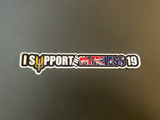 I Support The Nameless 19 "Aussie Flag"