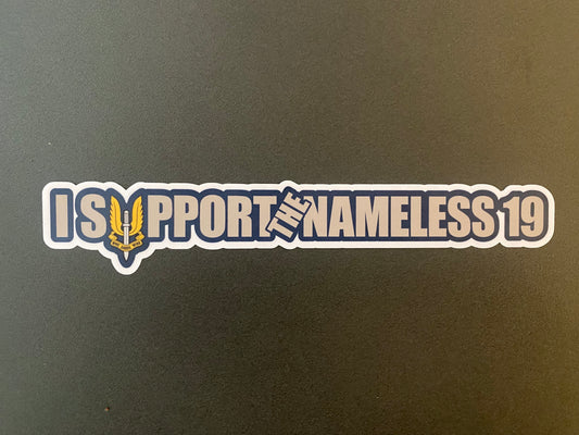 I Support The Nameless 19  "Grey"