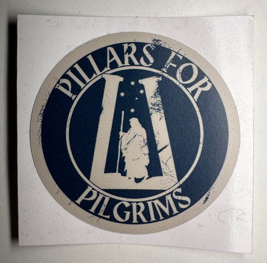 Pillars for Pilgrims - Vinyl Sticker
